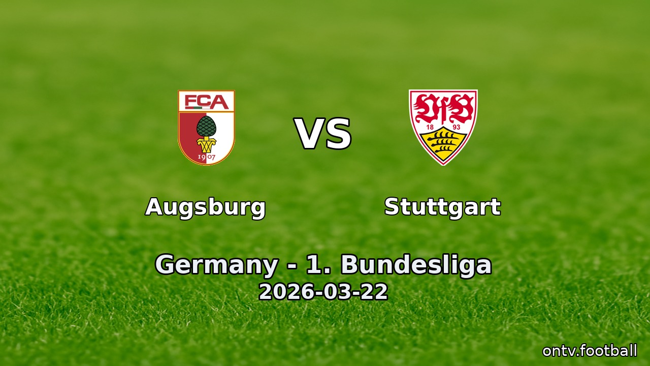 Augsburg vs Stuttgart