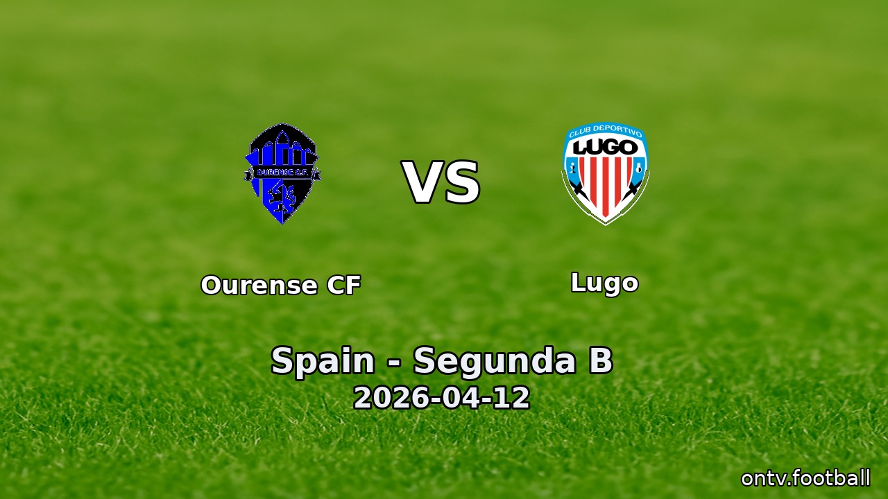 Ourense CF vs Lugo