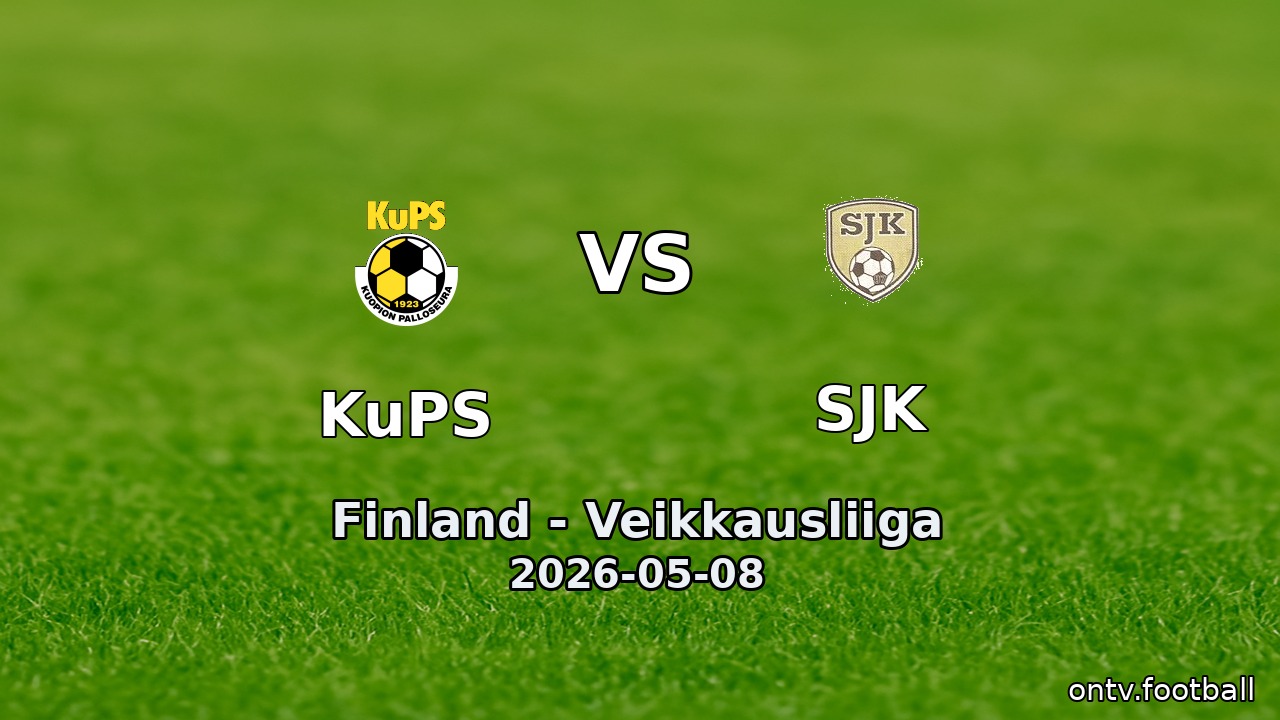 KuPS vs SJK