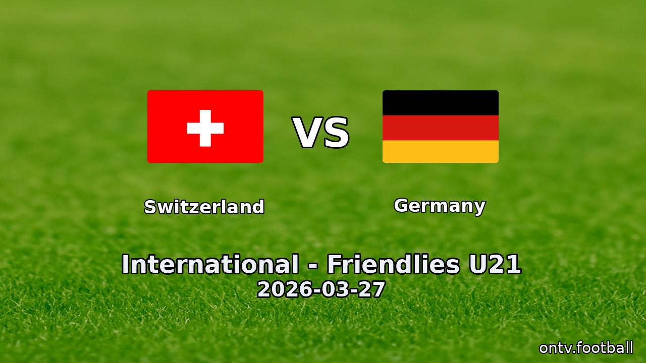 Switzerland vs Germany