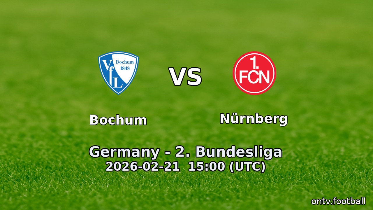 Bochum vs Nürnberg
