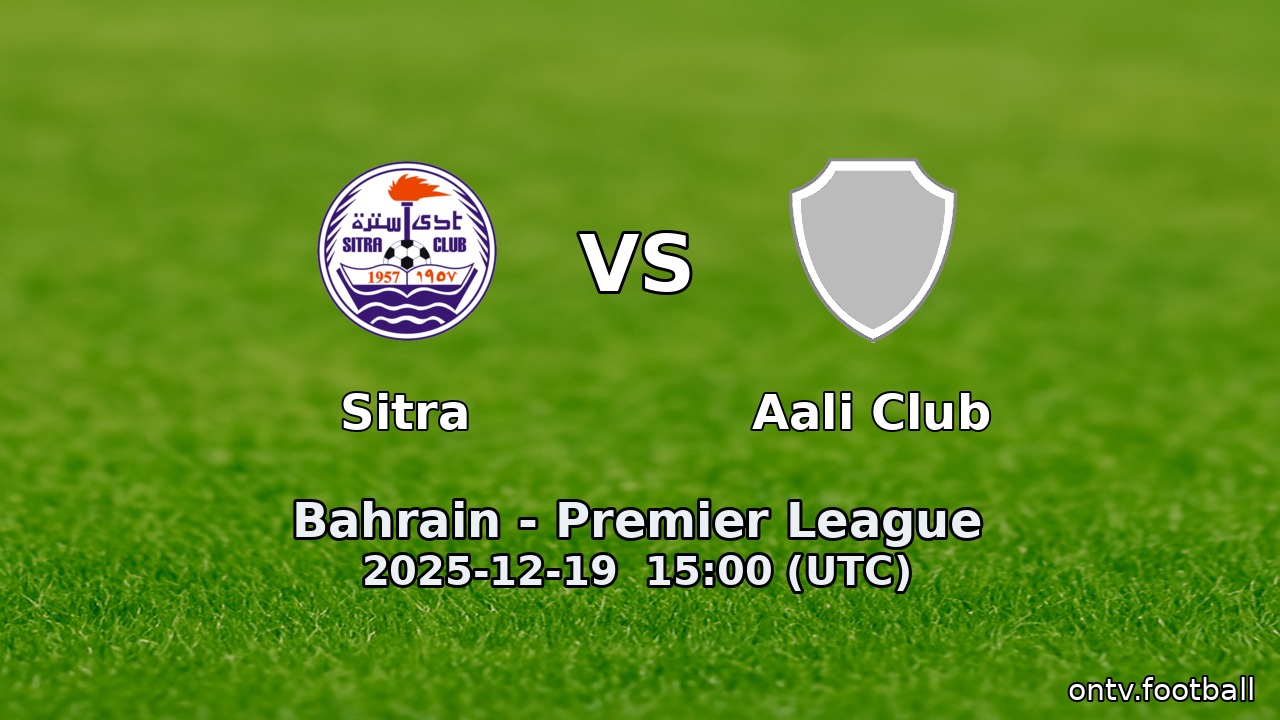 Sitra vs Aali Club