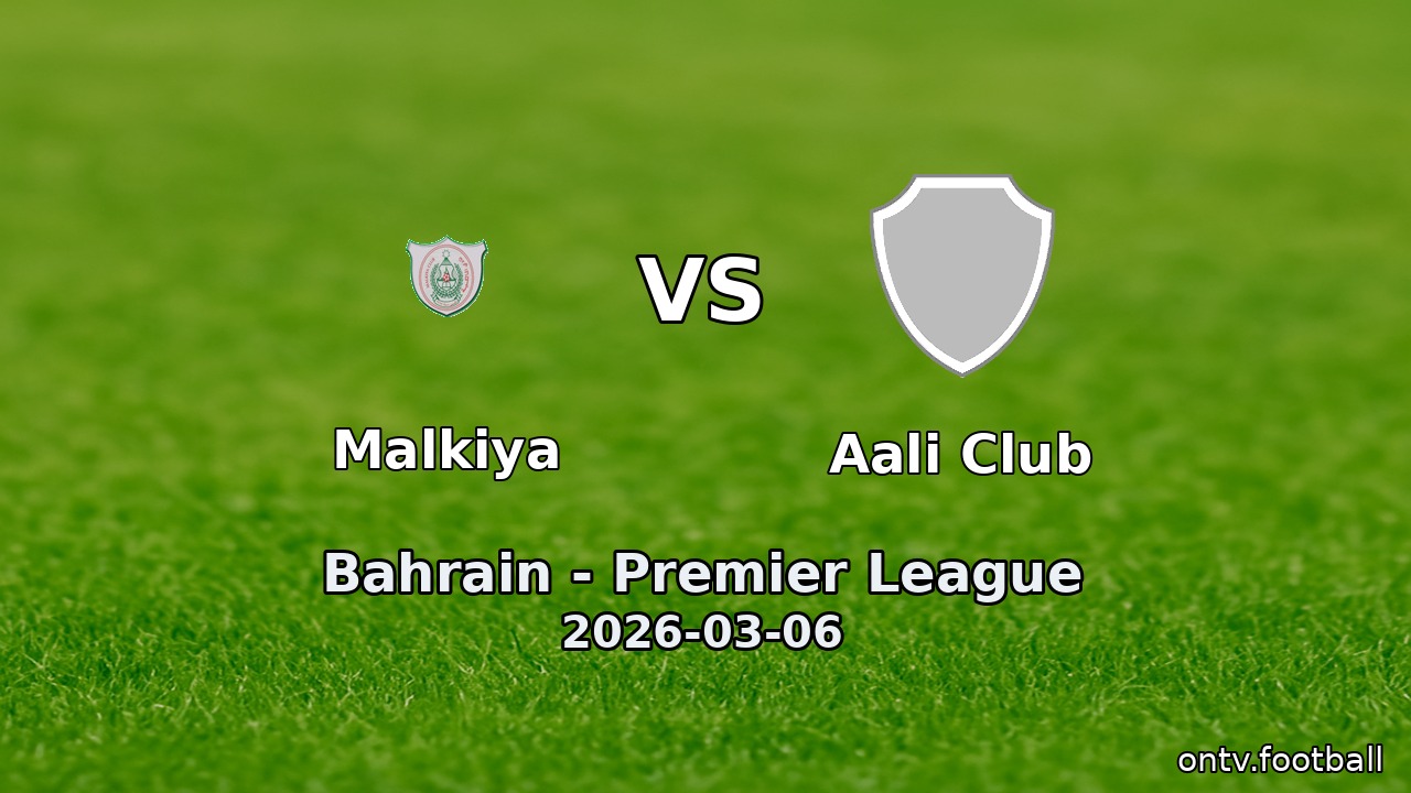 Malkiya vs Aali Club