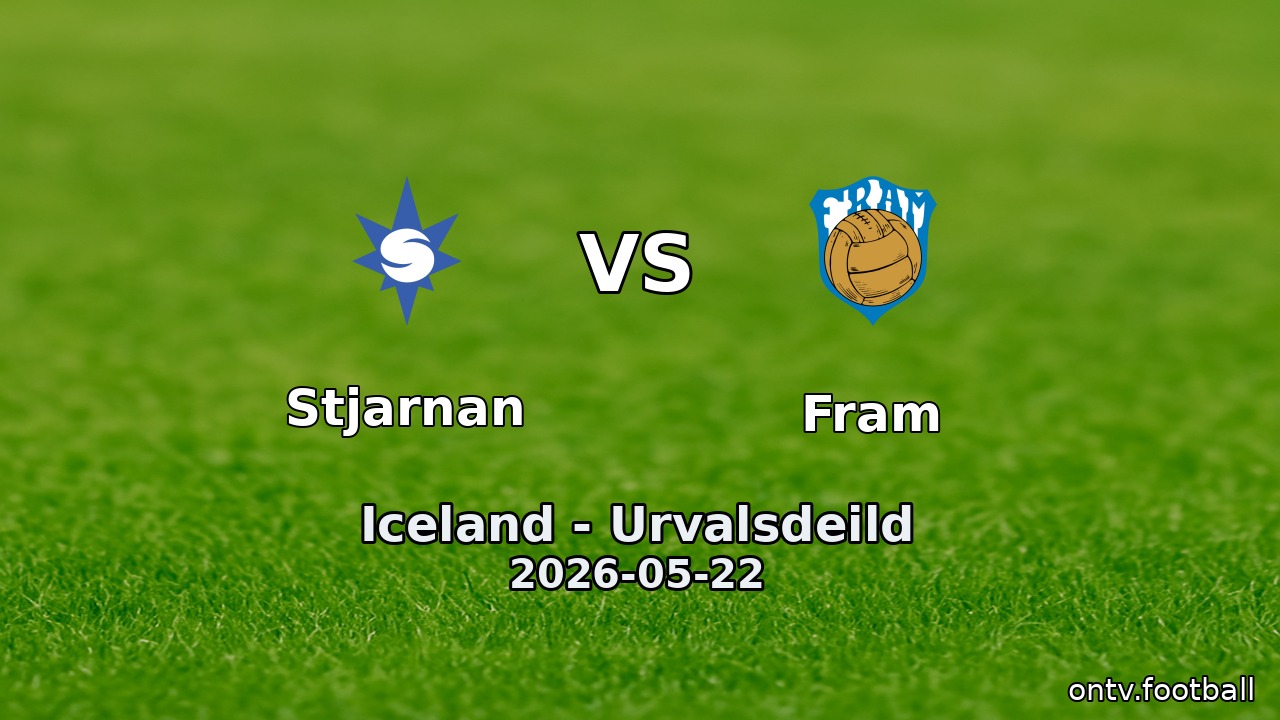 Stjarnan vs Fram
