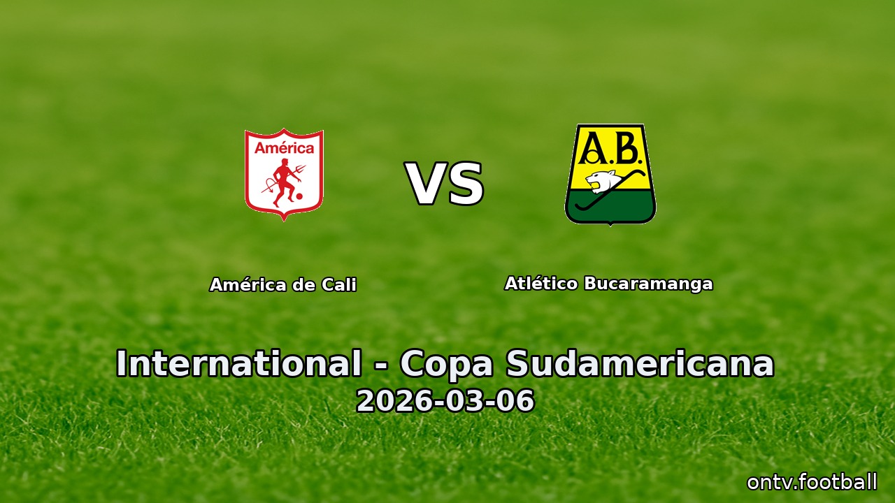 América de Cali vs Atlético Bucaramanga