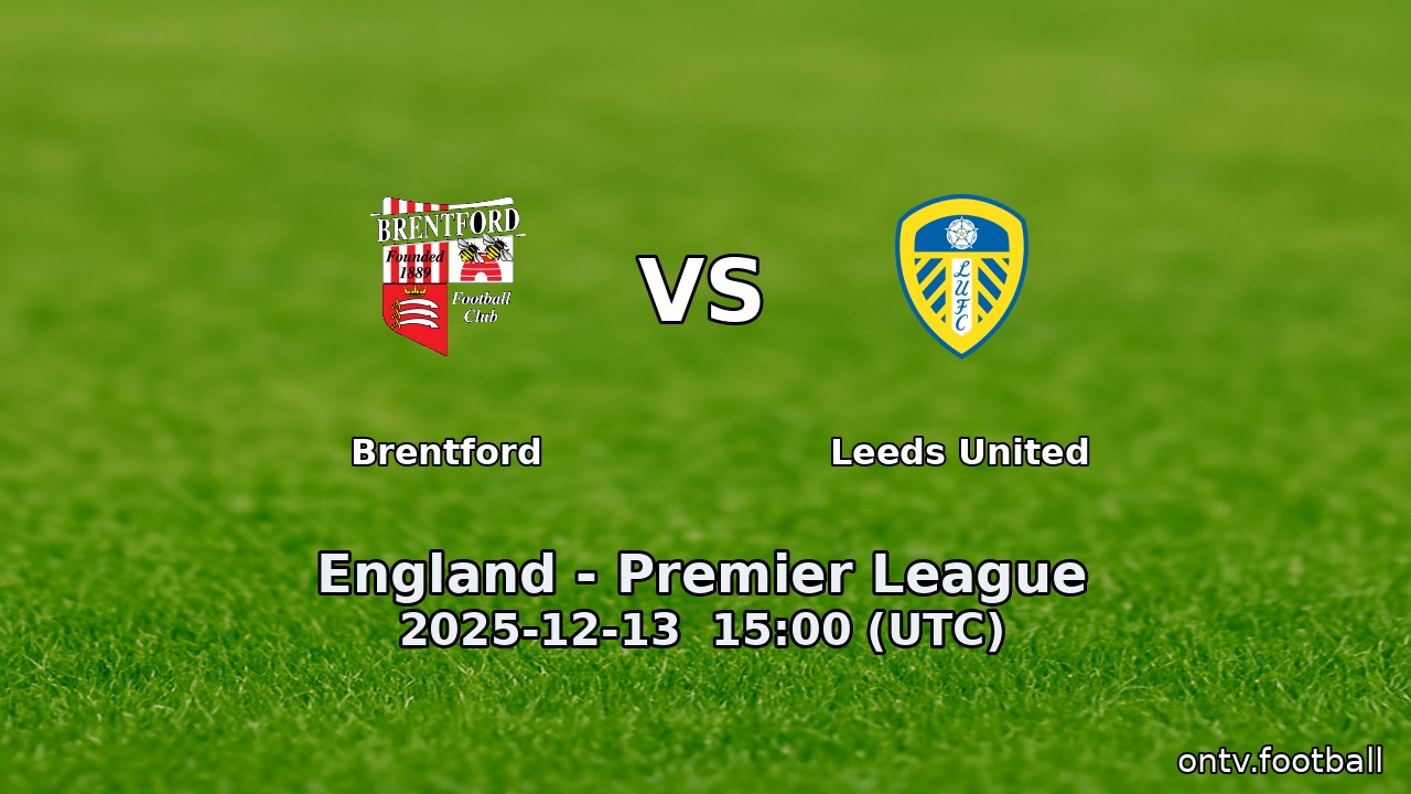 Brentford vs Leeds United