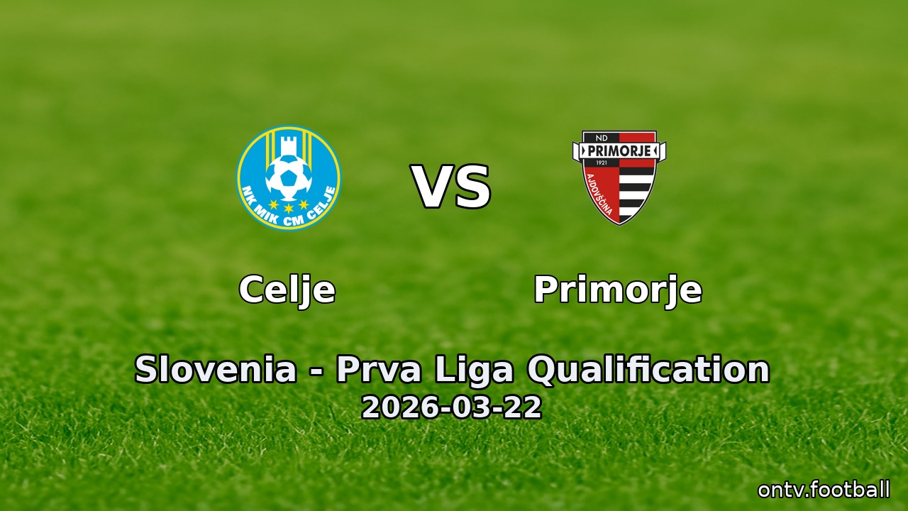 Celje vs Primorje
