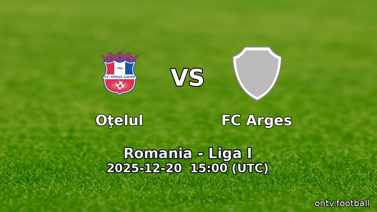 Oţelul vs FC Arges