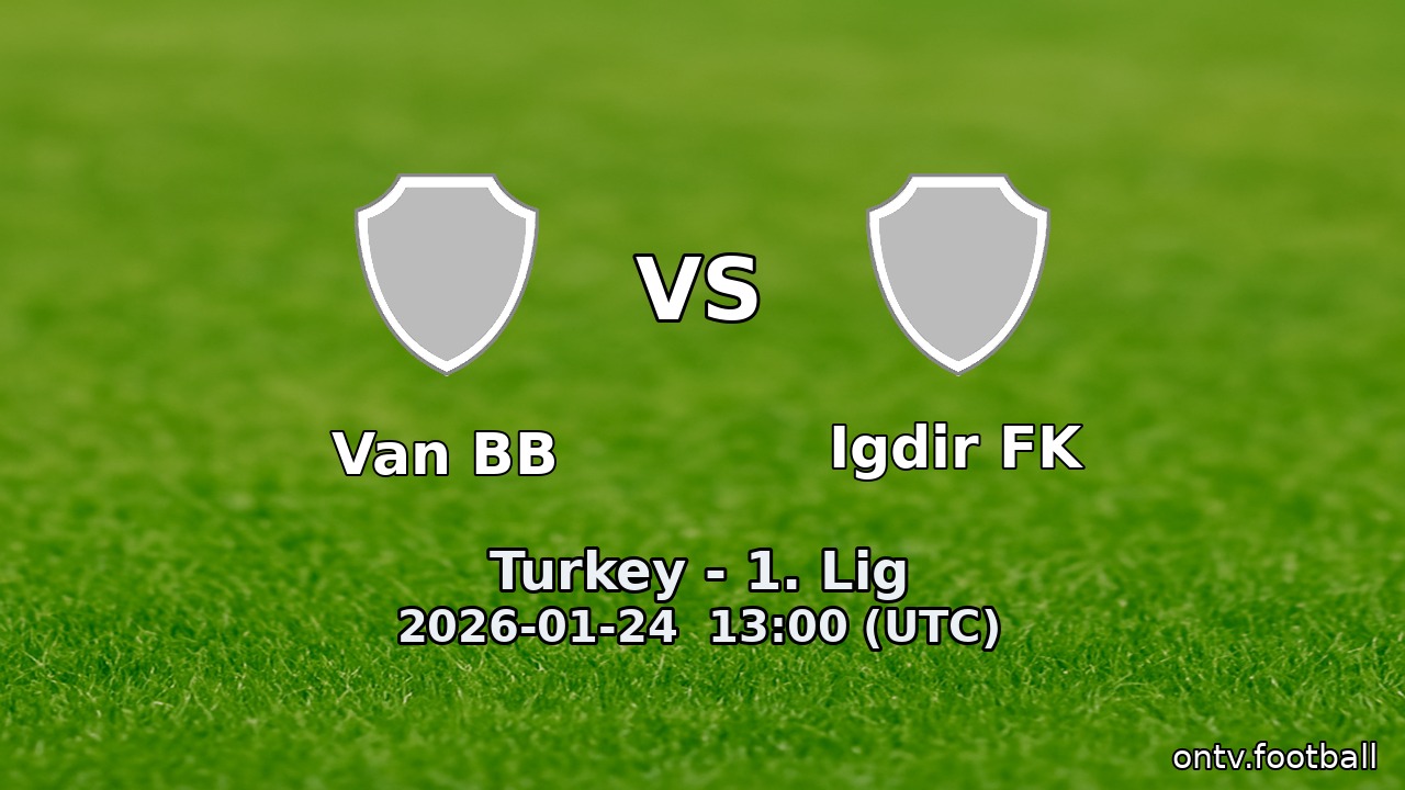 Van BB vs Igdir FK