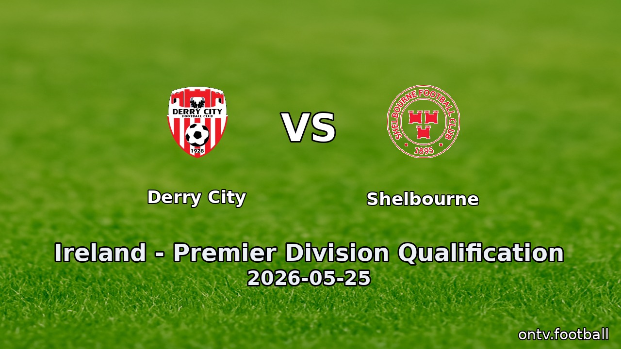 Derry City vs Shelbourne