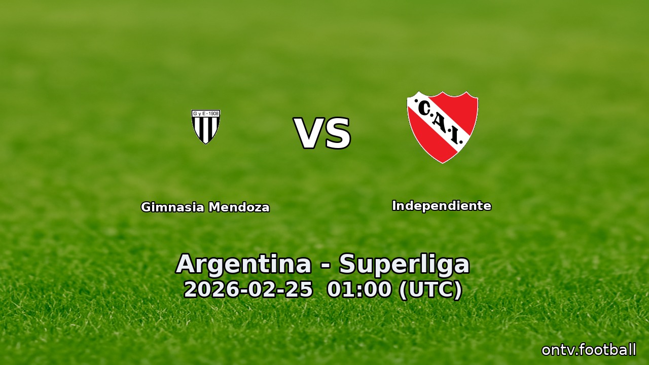 Gimnasia Mendoza vs Independiente