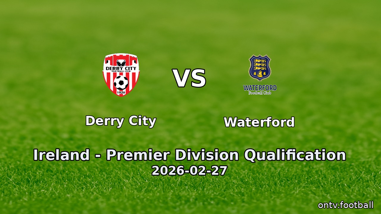 Derry City vs Waterford