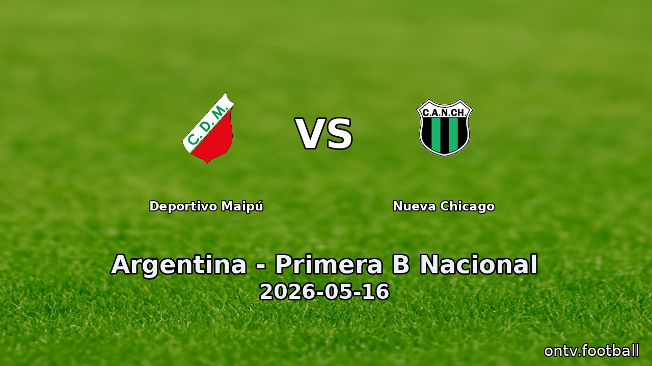Deportivo Maipú vs Nueva Chicago