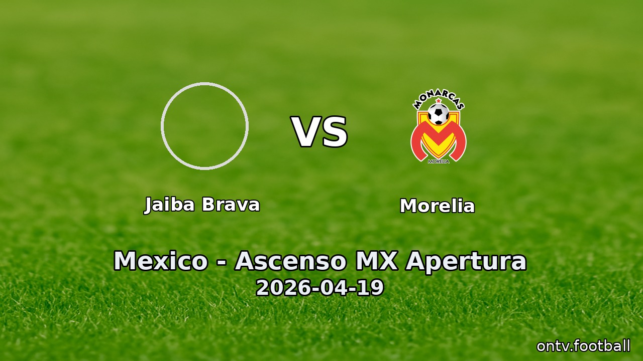 Jaiba Brava vs Morelia