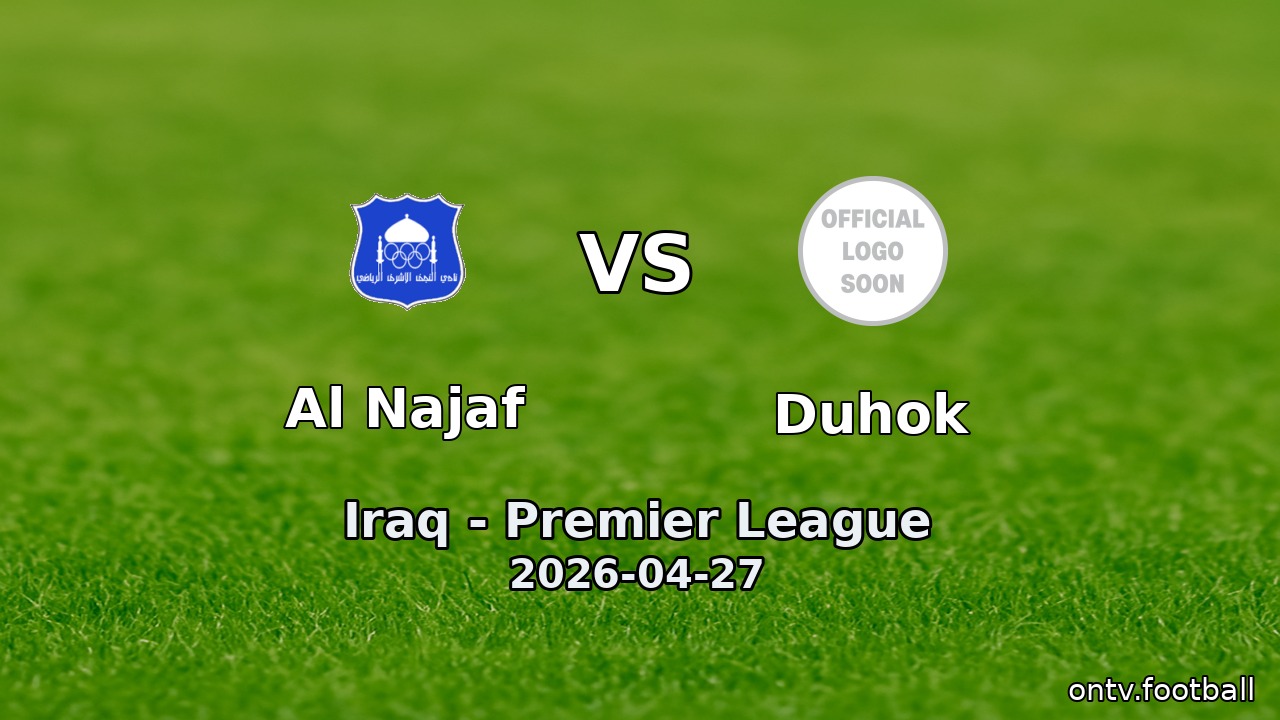 Al Najaf vs Duhok