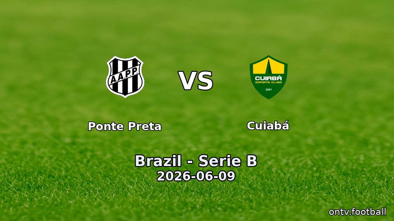 Ponte Preta vs Cuiabá