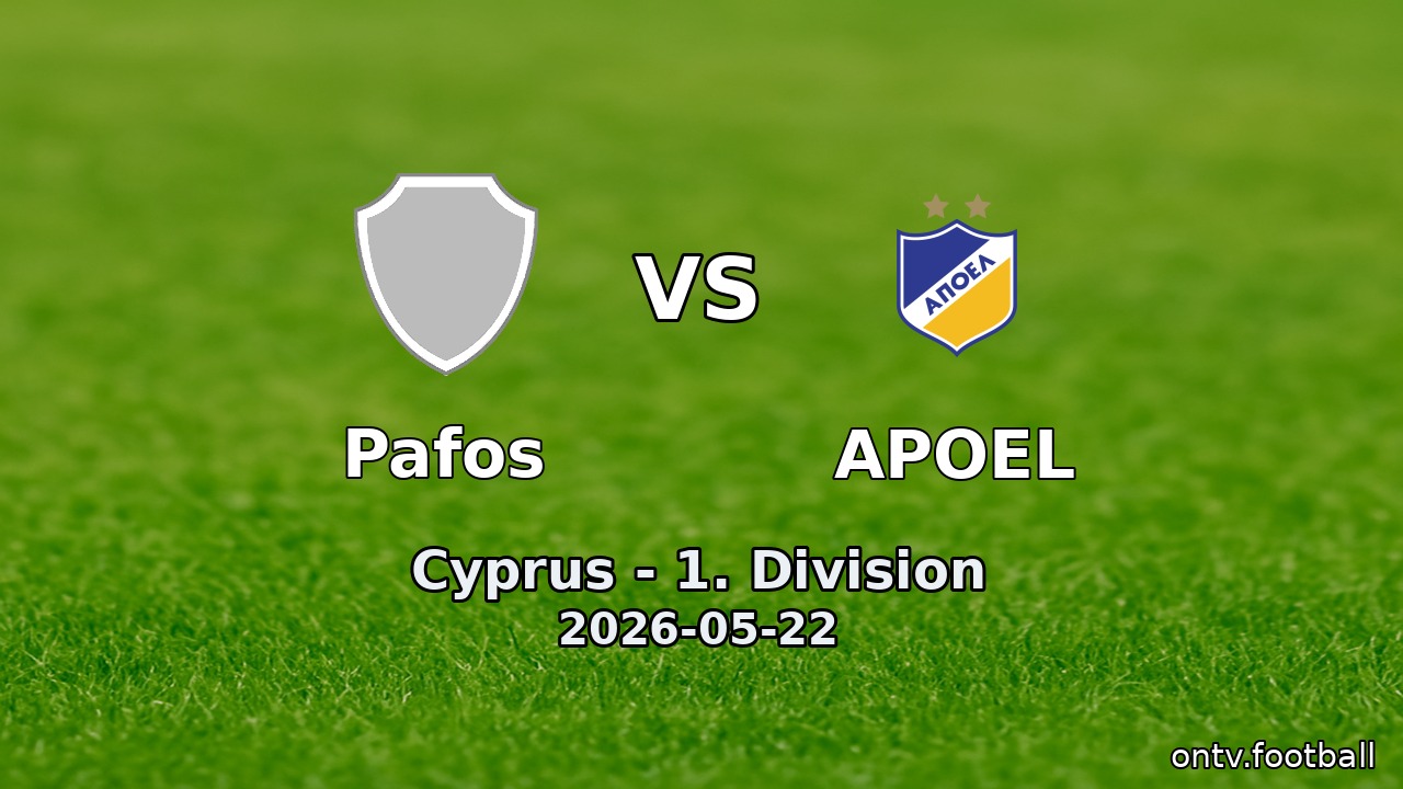Pafos vs APOEL