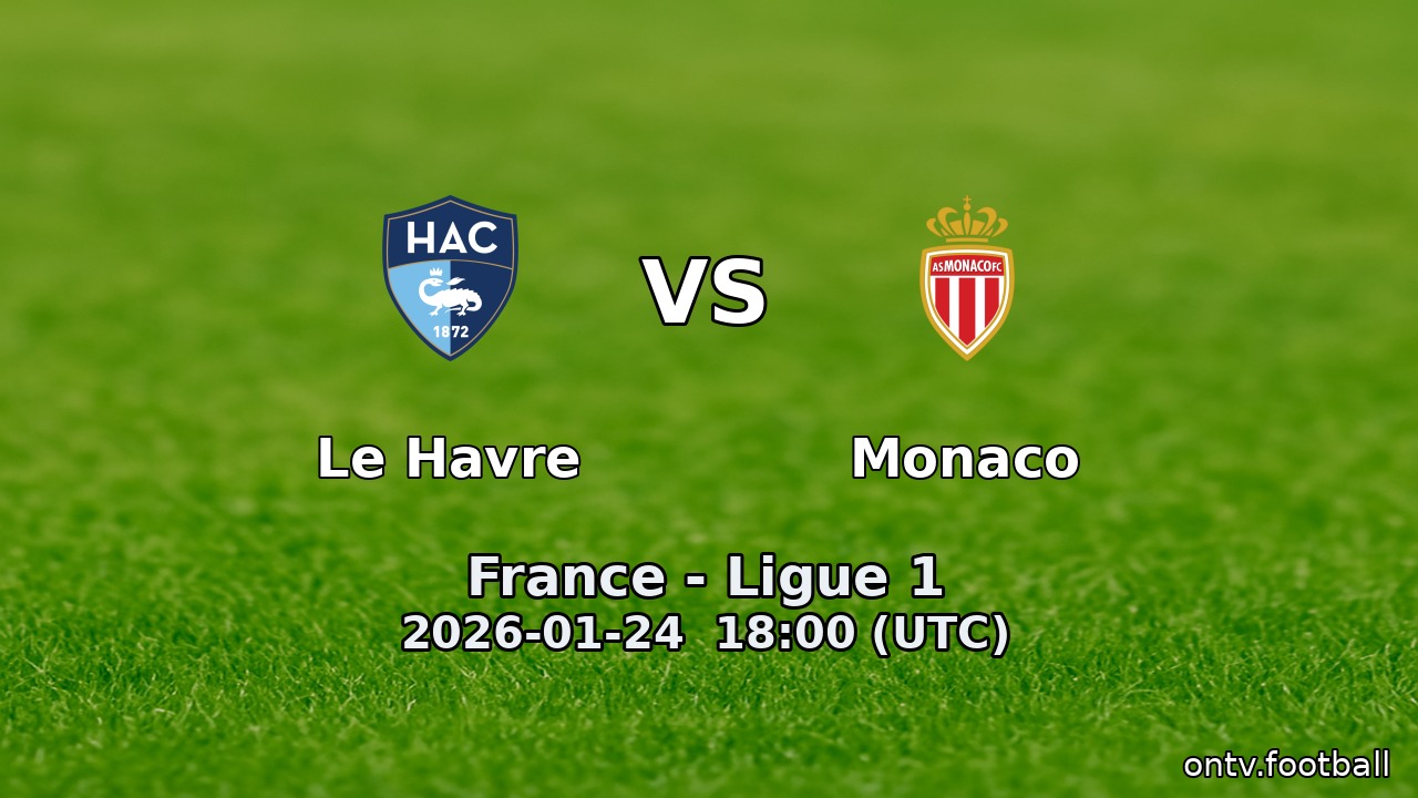 Le Havre vs Monaco