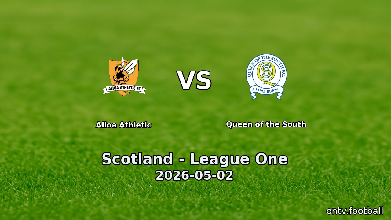 Alloa Athletic vs Queen of the South