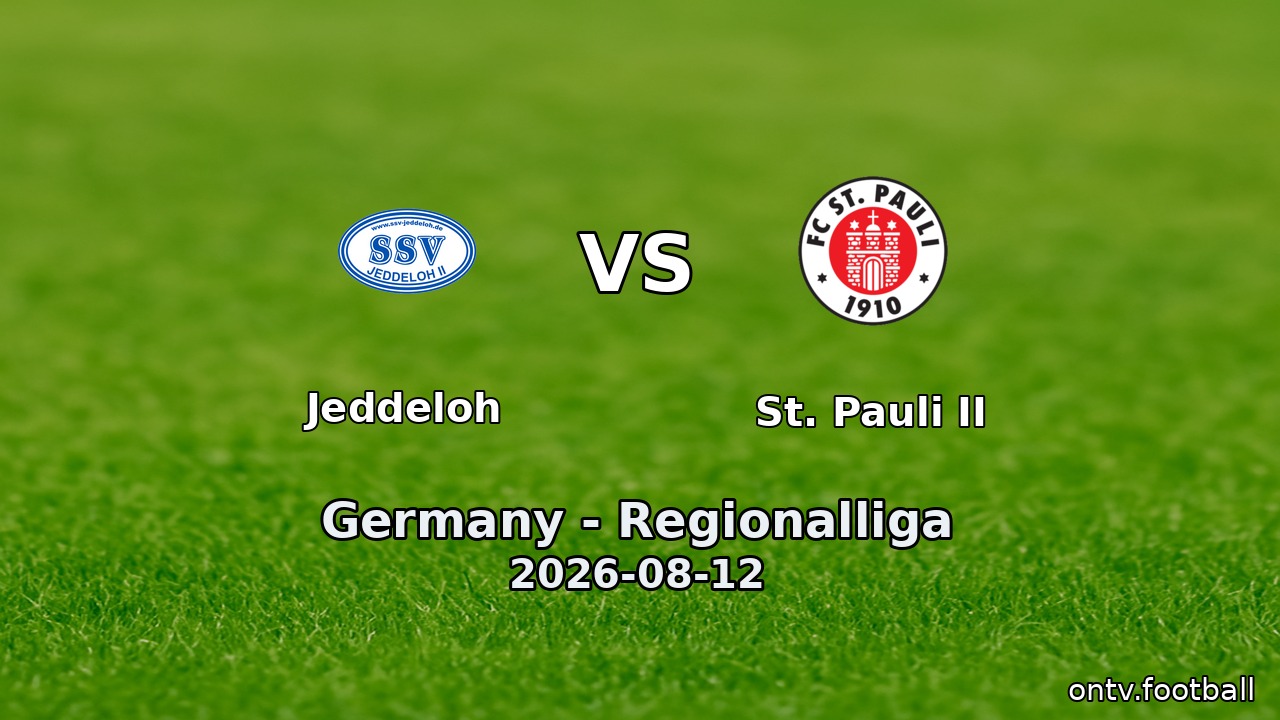 Jeddeloh vs St. Pauli II