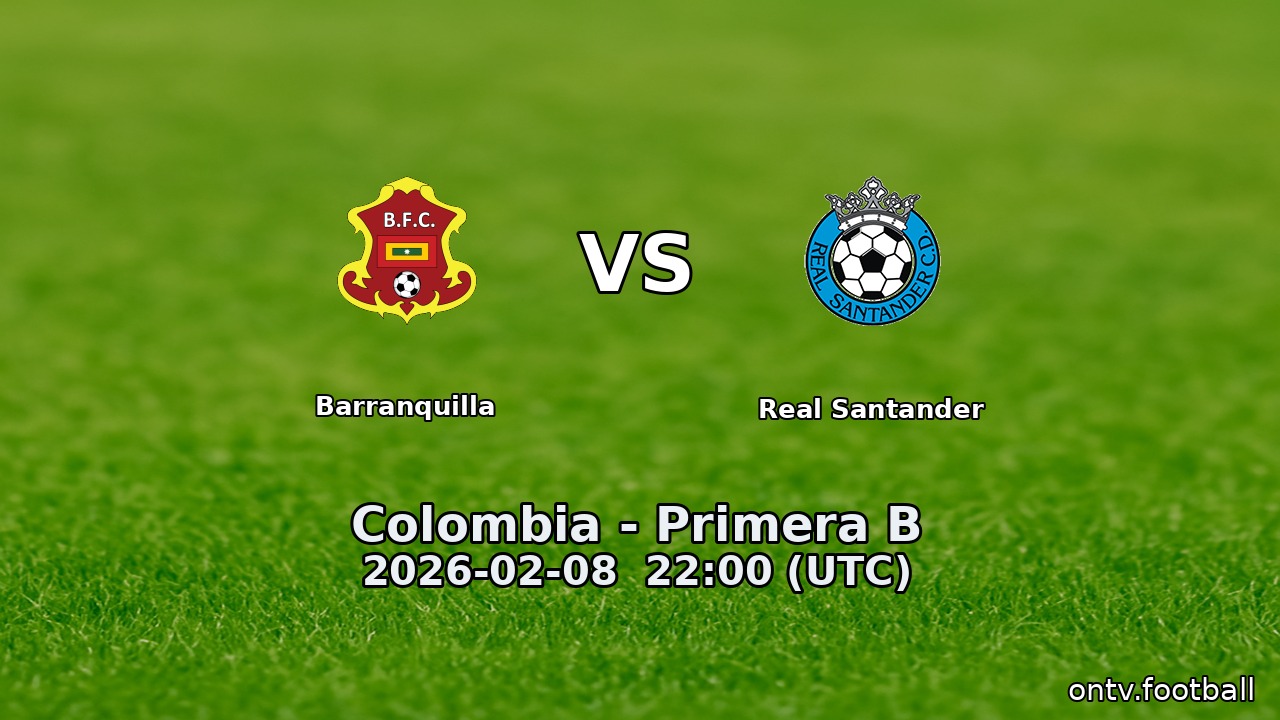 Barranquilla vs Real Santander