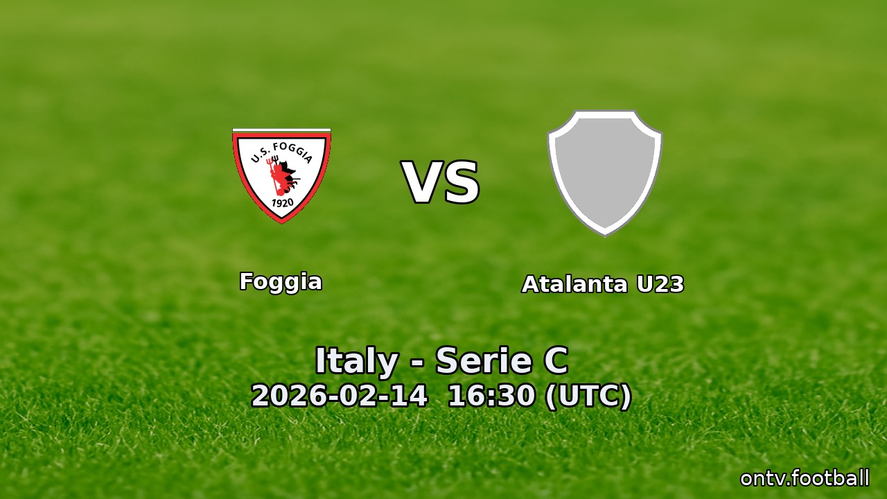 Foggia vs Atalanta U23