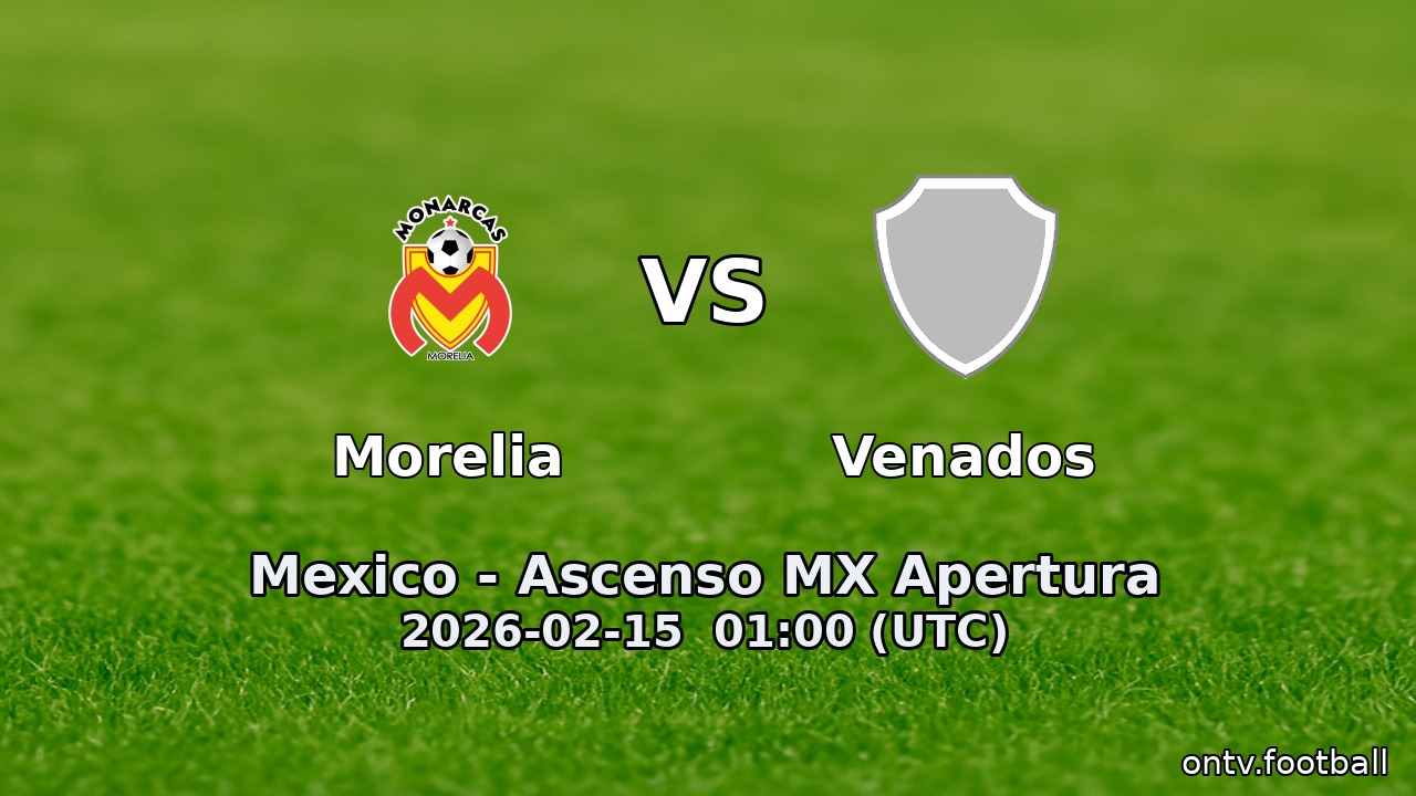 Morelia vs Venados