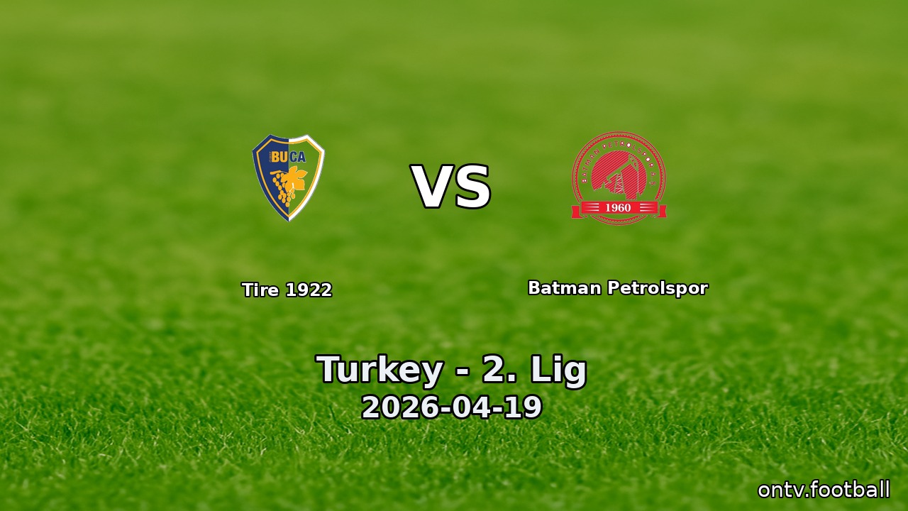Tire 1922 vs Batman Petrolspor