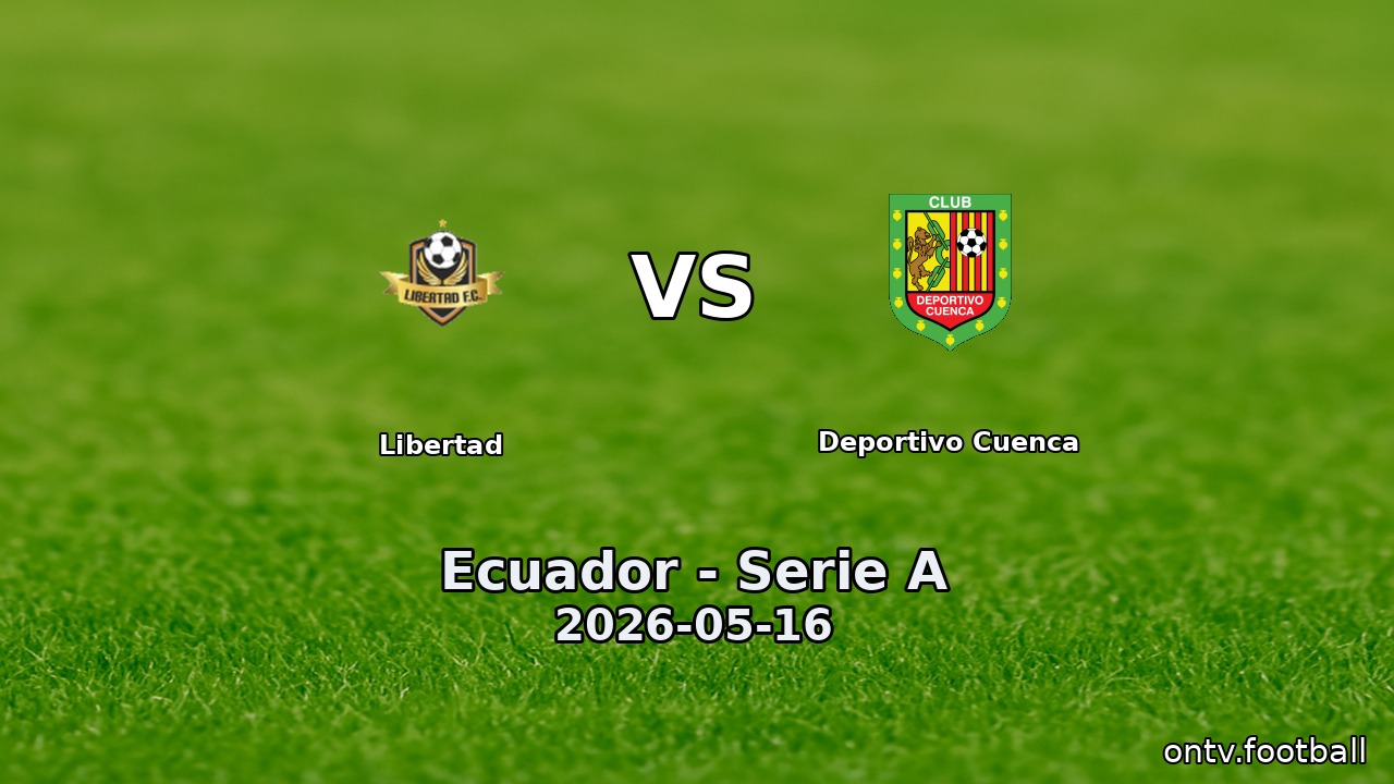 Libertad vs Deportivo Cuenca