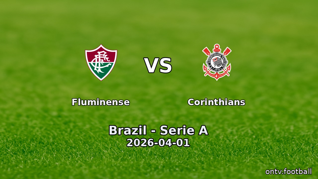 Fluminense vs Corinthians