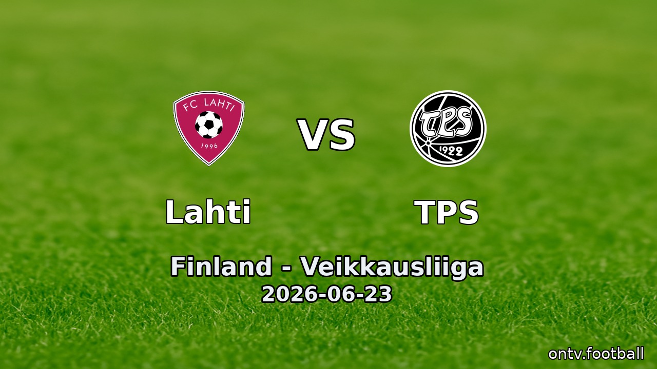 Lahti vs TPS