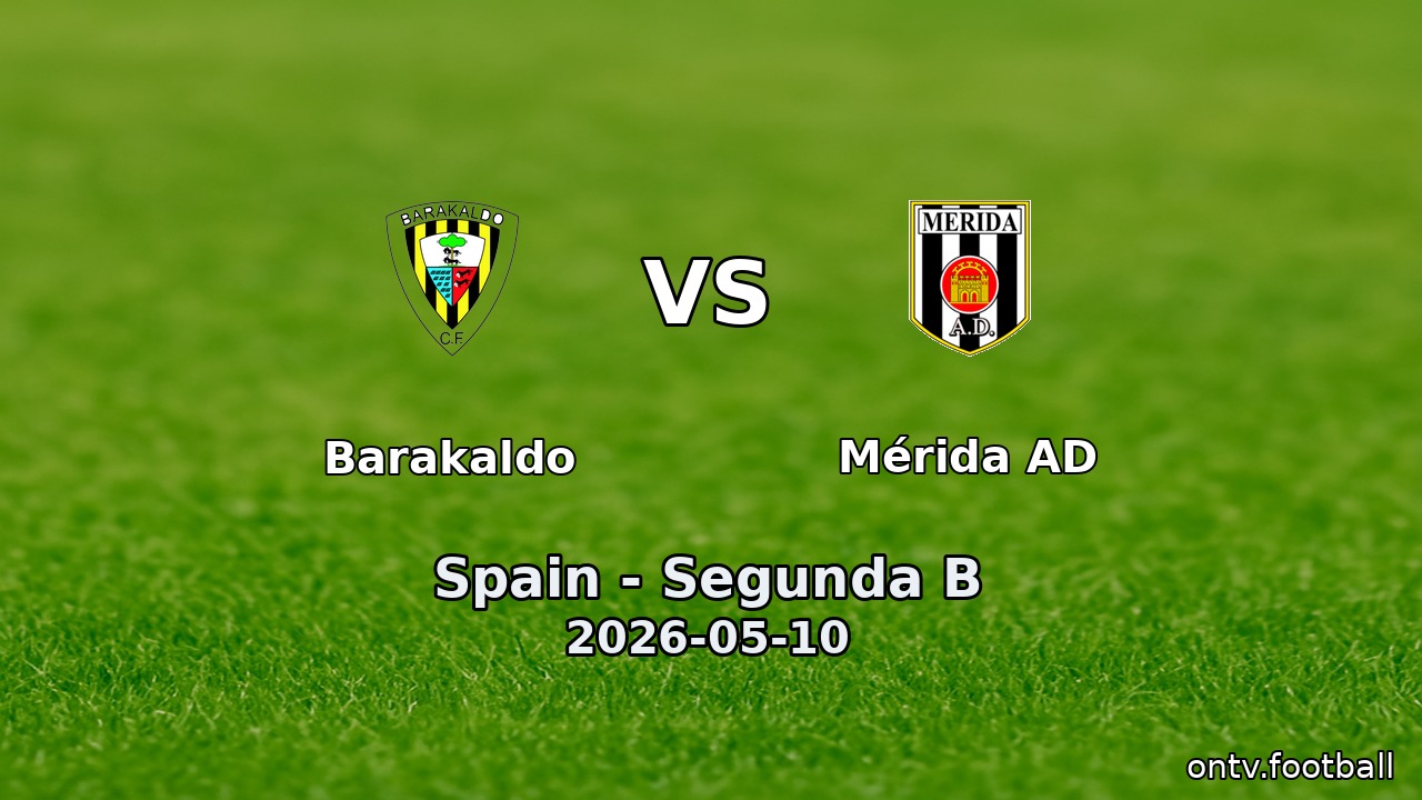 Barakaldo vs Mérida AD