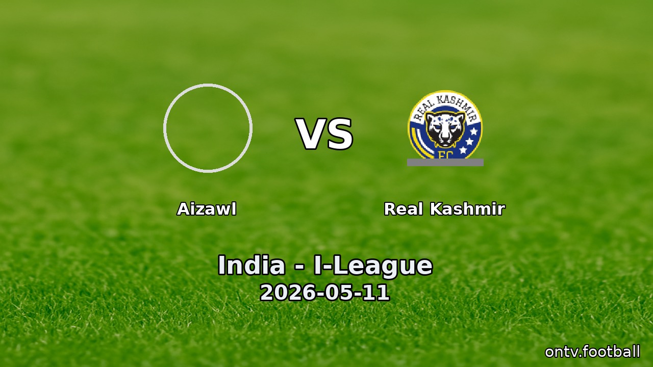 Aizawl vs Real Kashmir