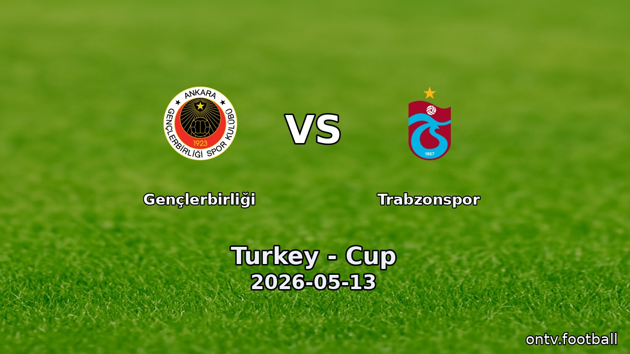 Gençlerbirliği vs Trabzonspor