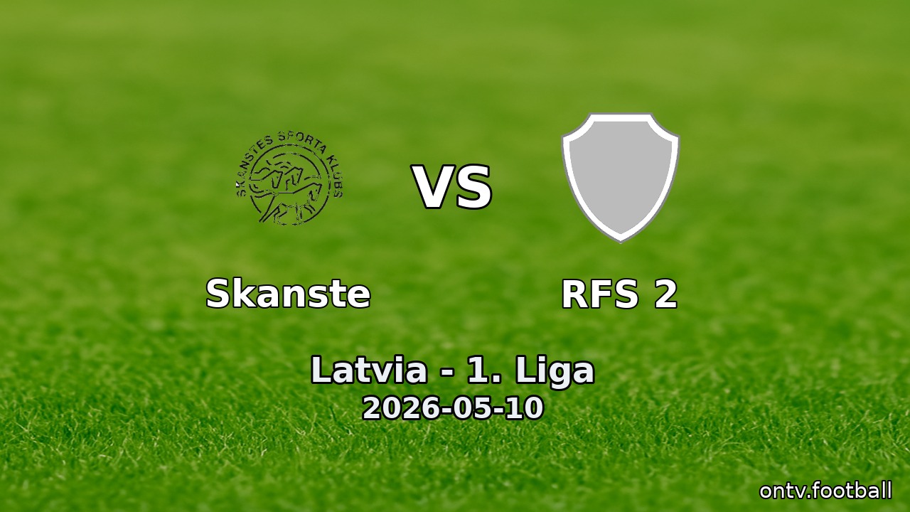 Skanste vs RFS 2