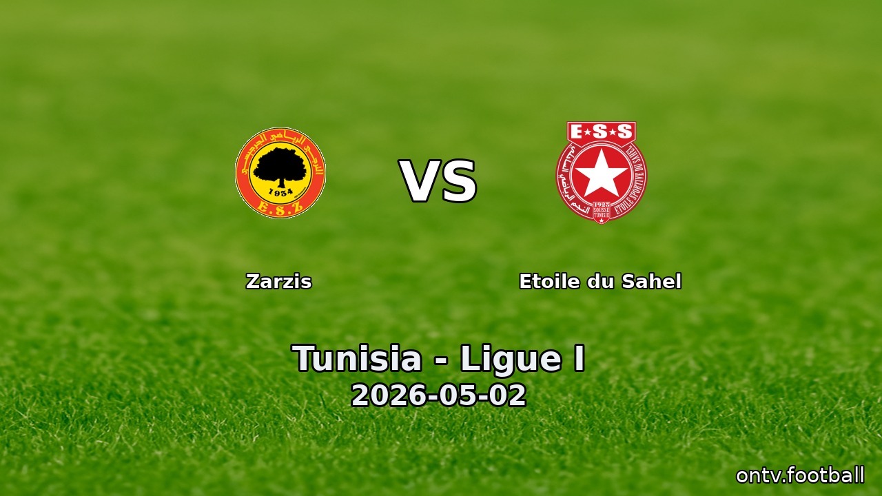 Zarzis vs Etoile du Sahel