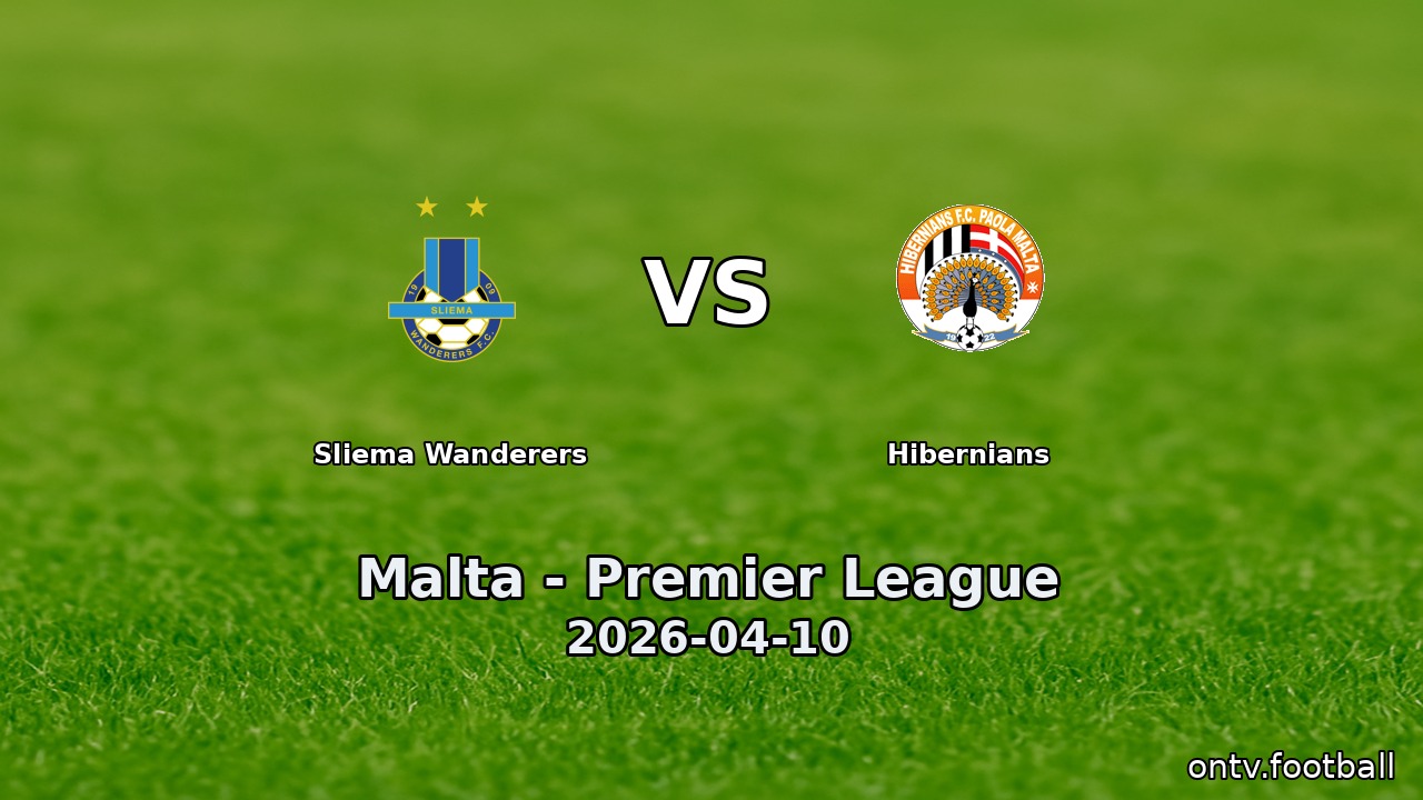Sliema Wanderers vs Hibernians