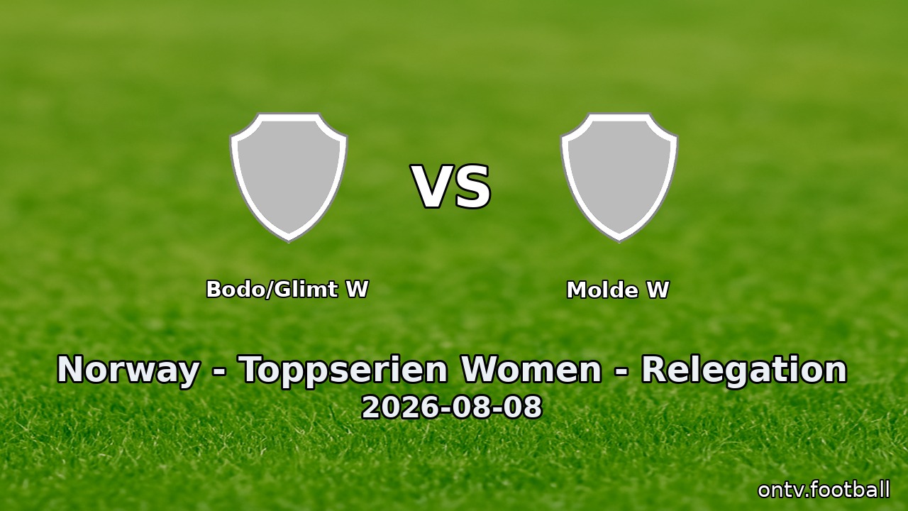 Bodo/Glimt W vs Molde W