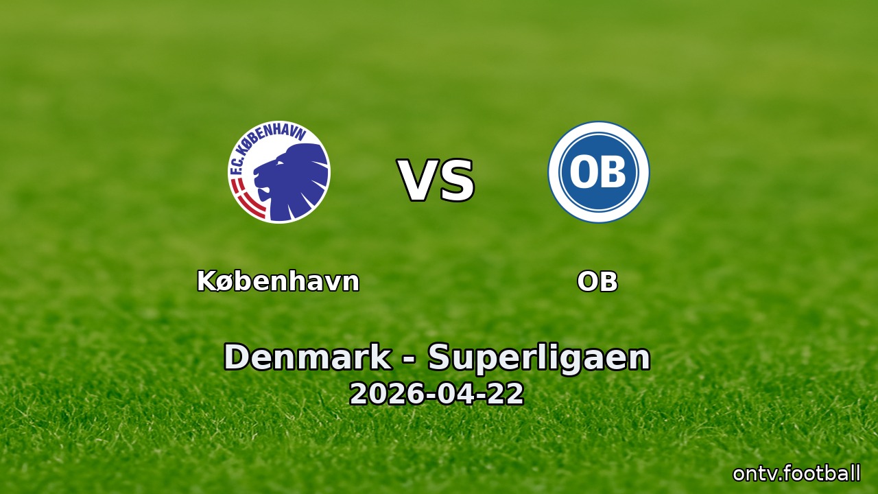 København vs OB