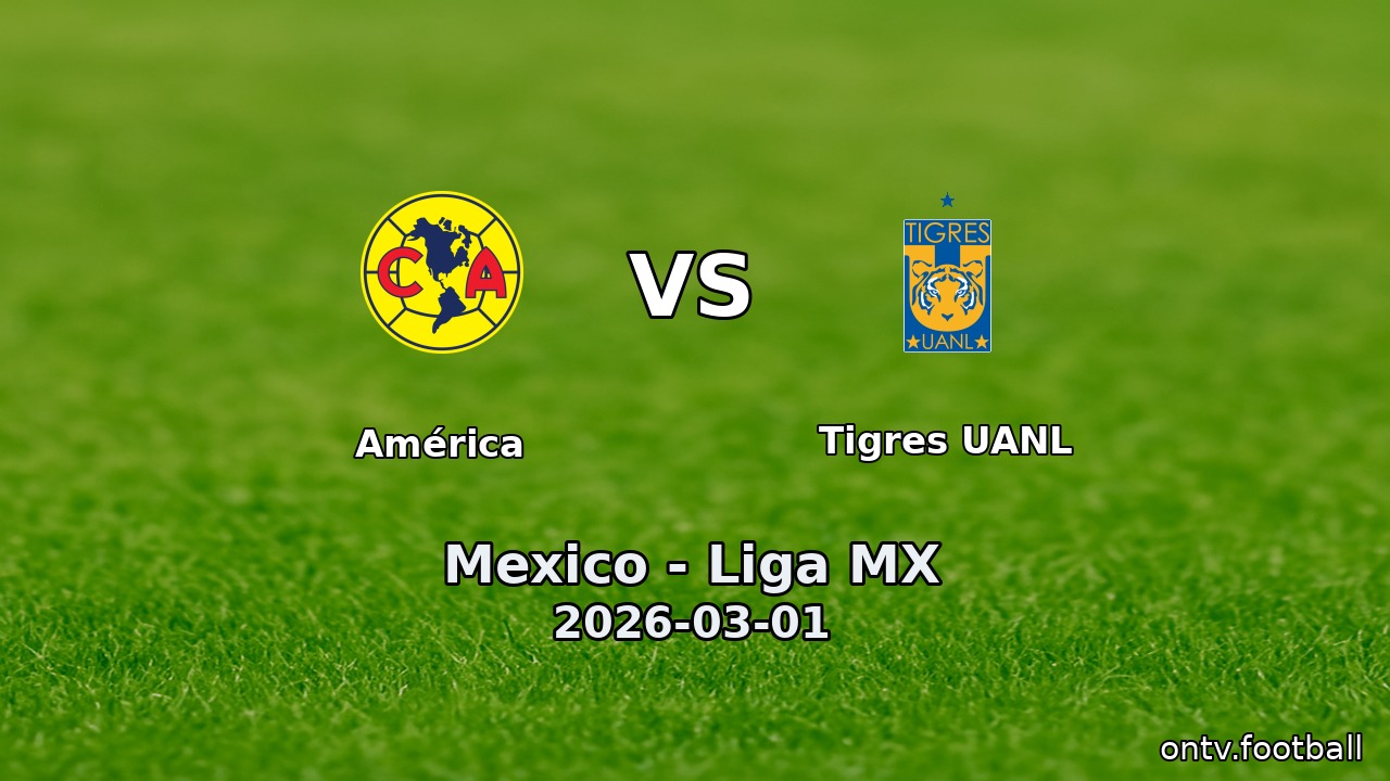 América vs Tigres UANL