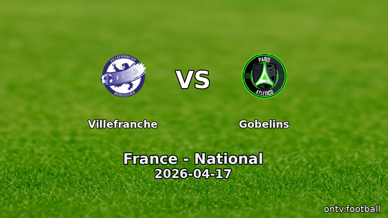 Villefranche vs Gobelins