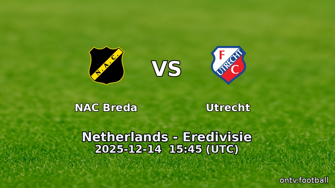 NAC Breda vs Utrecht