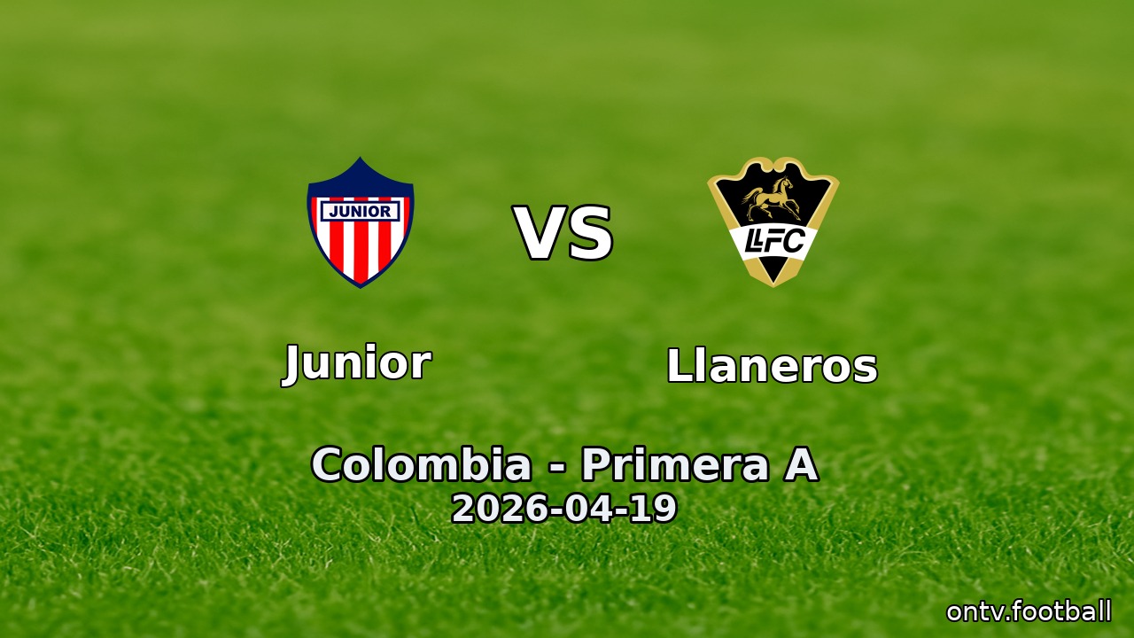 Junior vs Llaneros