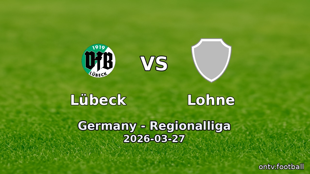 Lübeck vs Lohne