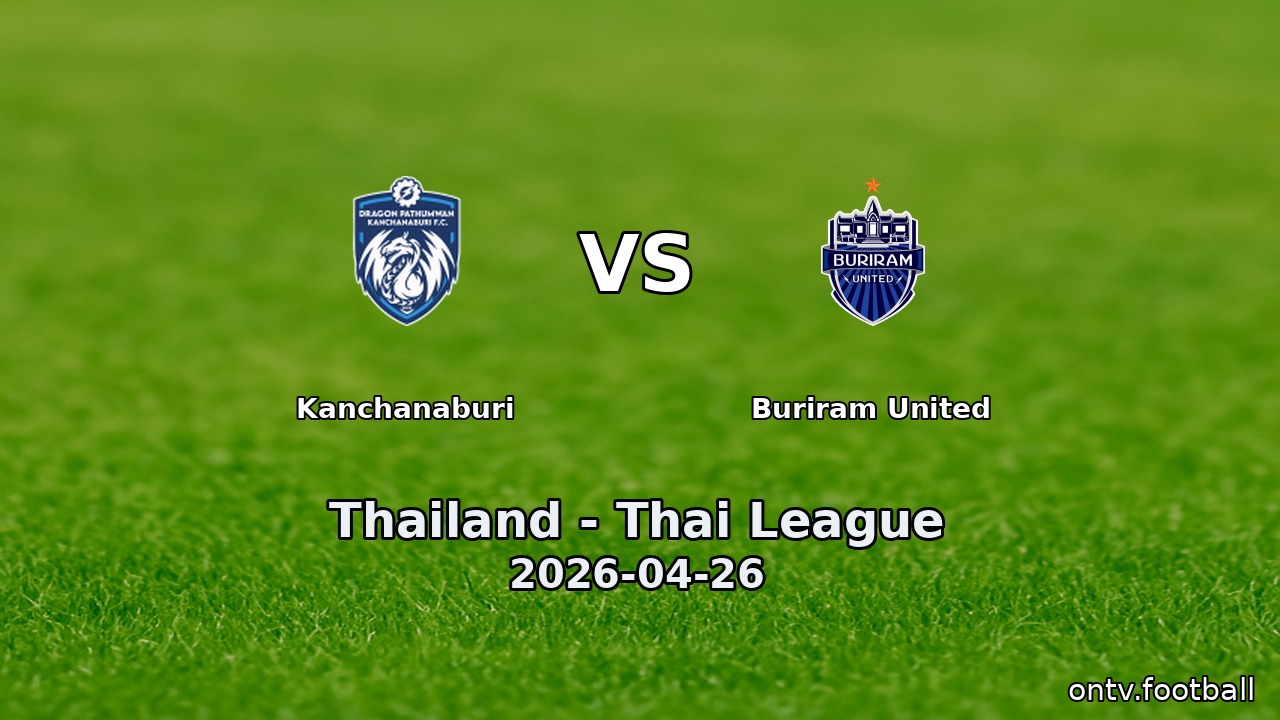 Kanchanaburi vs Buriram United