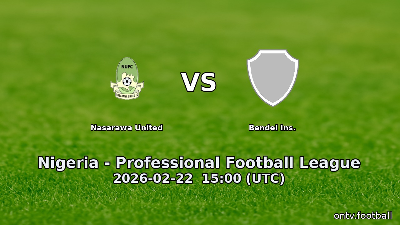 Nasarawa United vs Bendel Ins.