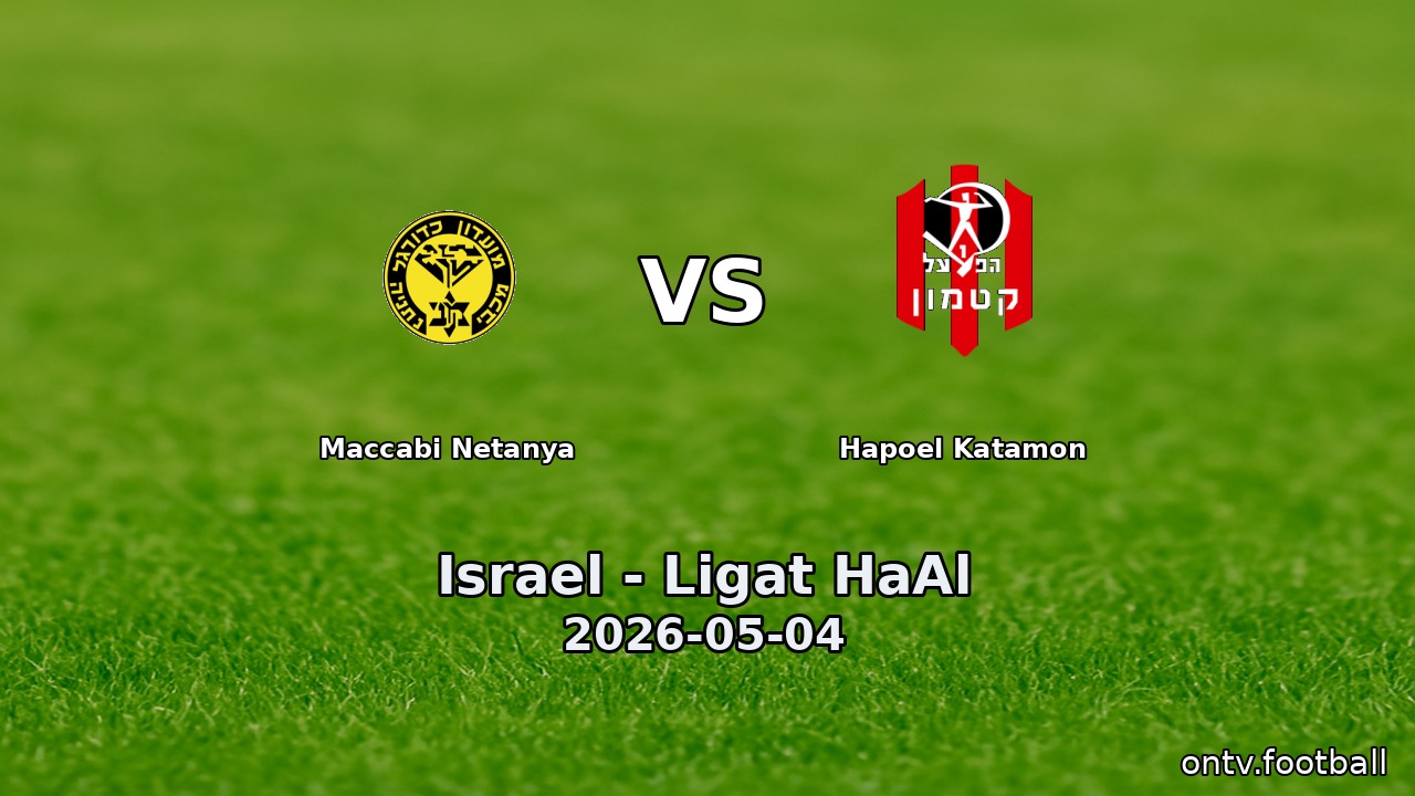 Maccabi Netanya vs Hapoel Katamon