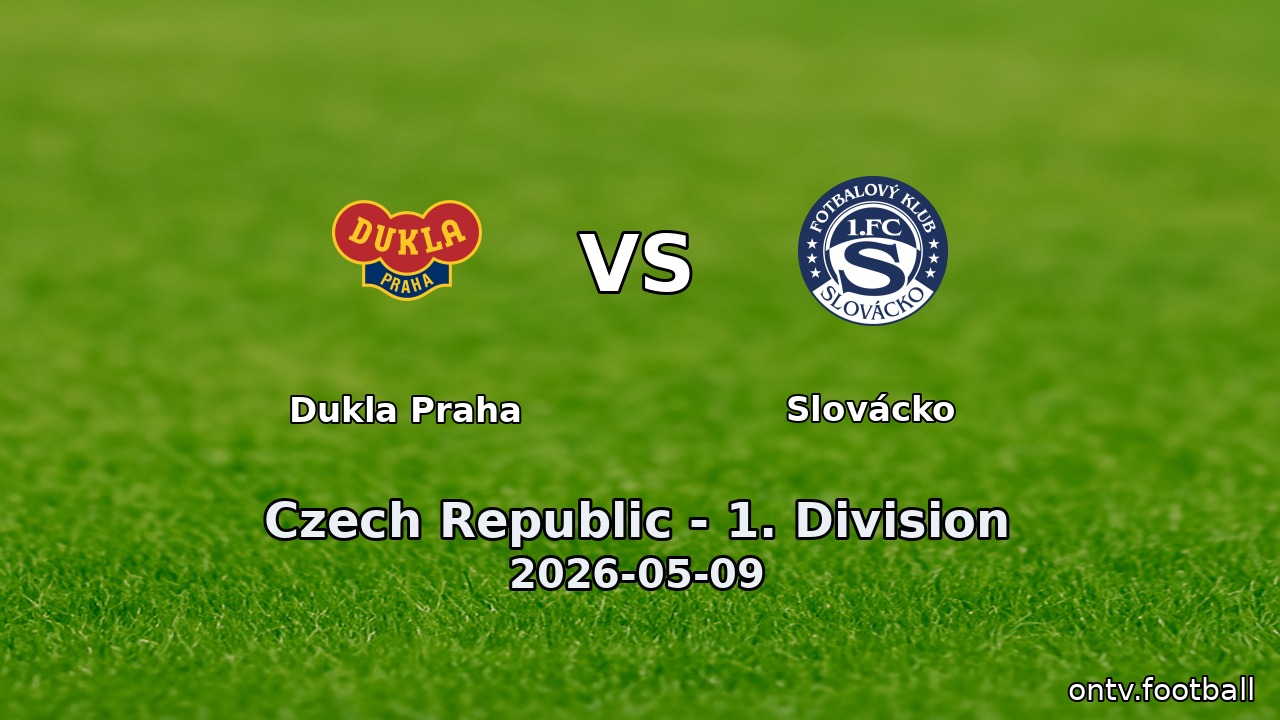 Dukla Praha vs Slovácko