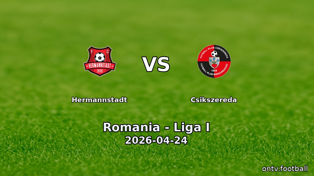 Hermannstadt vs Csikszereda