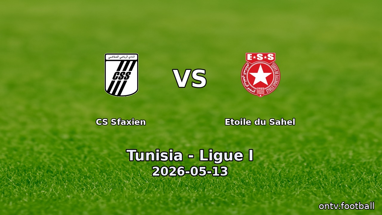 CS Sfaxien vs Etoile du Sahel